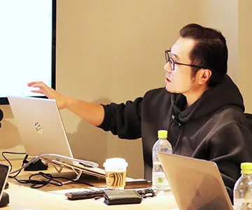 生成AI活用支援の打ち合わせ