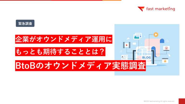 BtoBオウンドメディア調査
